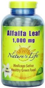 Nature's Life Alfalfa Leaf Tablets