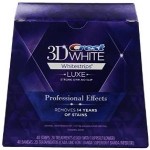 Crest 3D White Luxe Whitestrips Professional Effects - Teeth Whitening Kit