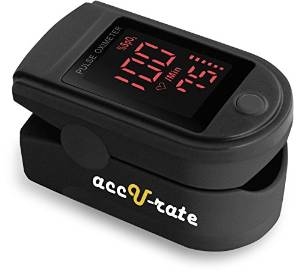 Acc U Rate Pro Series CMS 500DL Fingertip Pulse Oximeter