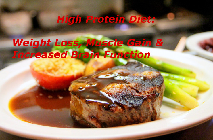 High Protein Diet: Weight Loss, Muscle Gain & Increased Brain Function